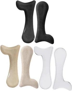3Pairs High Heel Arch Support Inserts Shock Absorbing Cushions for Men Women Slip Gel Pads for Flat Foot Correction Comfortable Footwear for Daily Wear