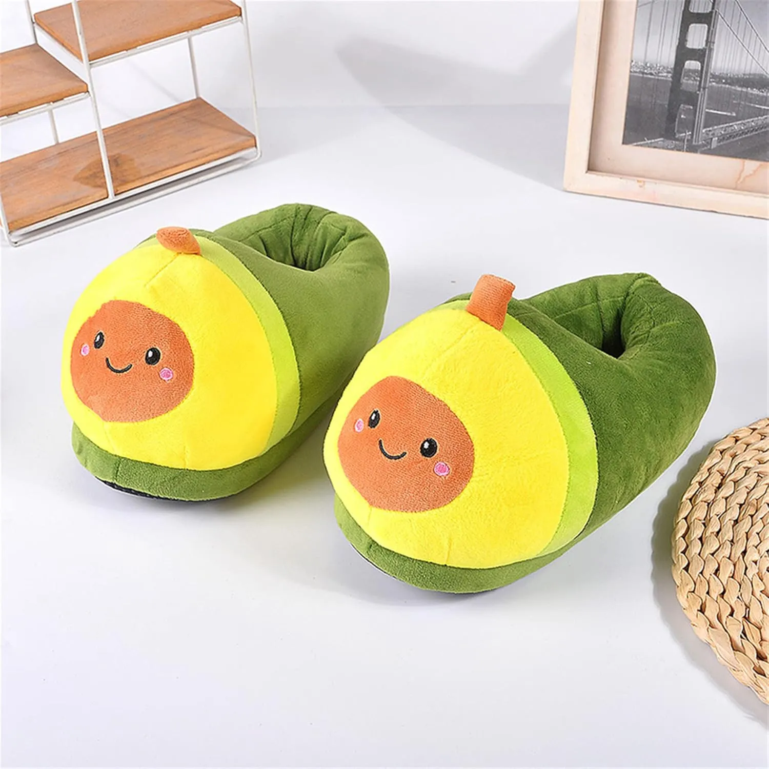 Animal Slippers - Hamster, Pig, Duck & Sheep Shoes - Winter Warm Cotton Anti-Skid Slippers