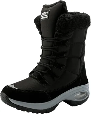 Ankle Boots for Women Comfy Platform Padded Warm Shoes Outdoor Non-Slip Snow Boots Sneakers Casual Women's Shoes
