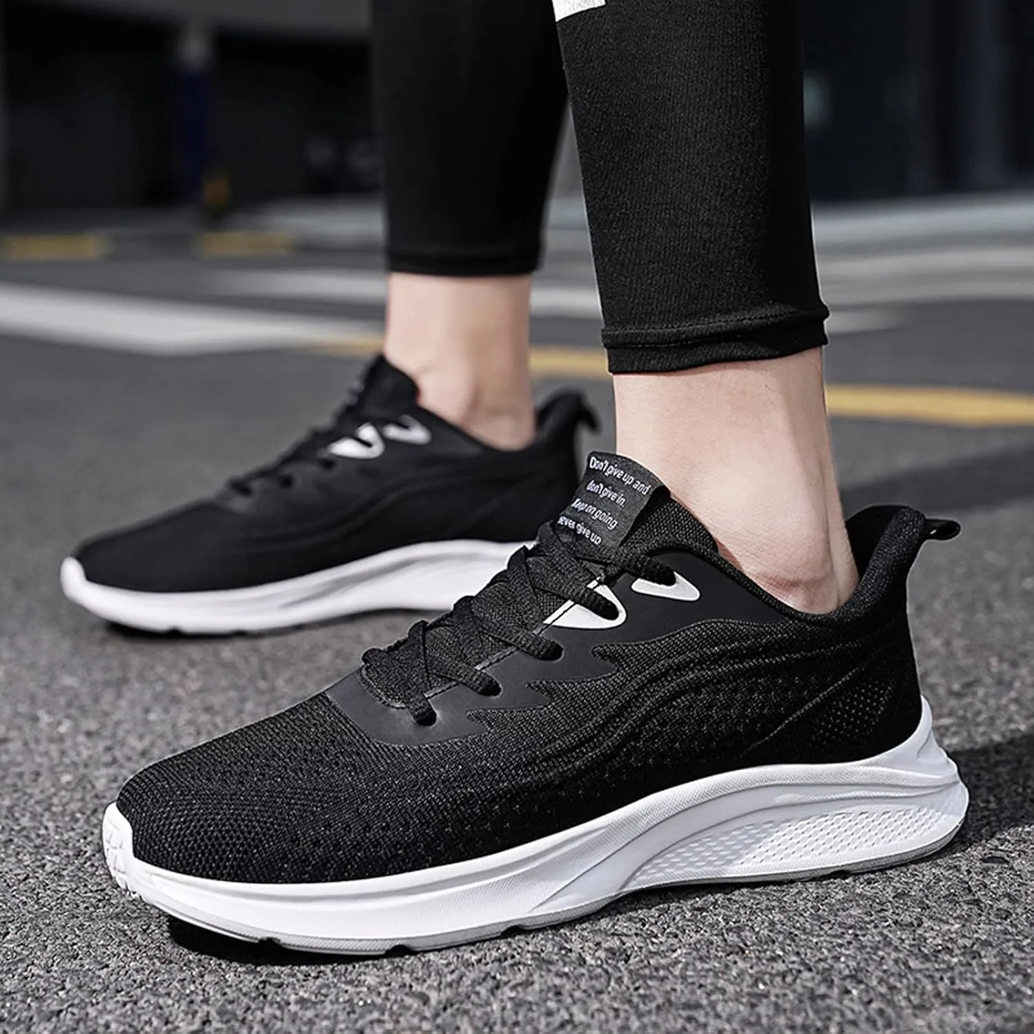 Arch Support Hiking Shoes for Men Slip On Lightweight Breathable Fashion Sneaker Arch Support Plantar Fasciitis