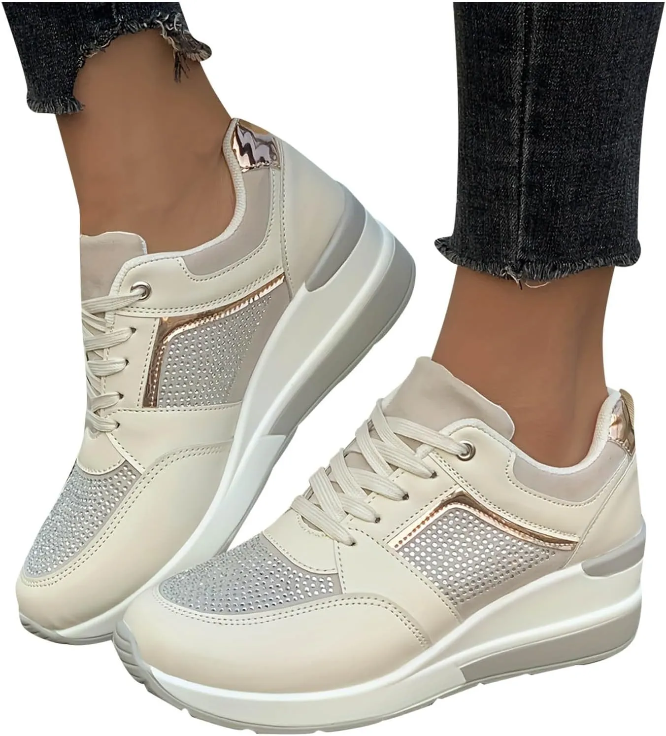 Arch Support Slip on Sneakers for Women Air Cushion Orthopedic Sneakers with Arch Support Fly Woven Mesh Shoe
