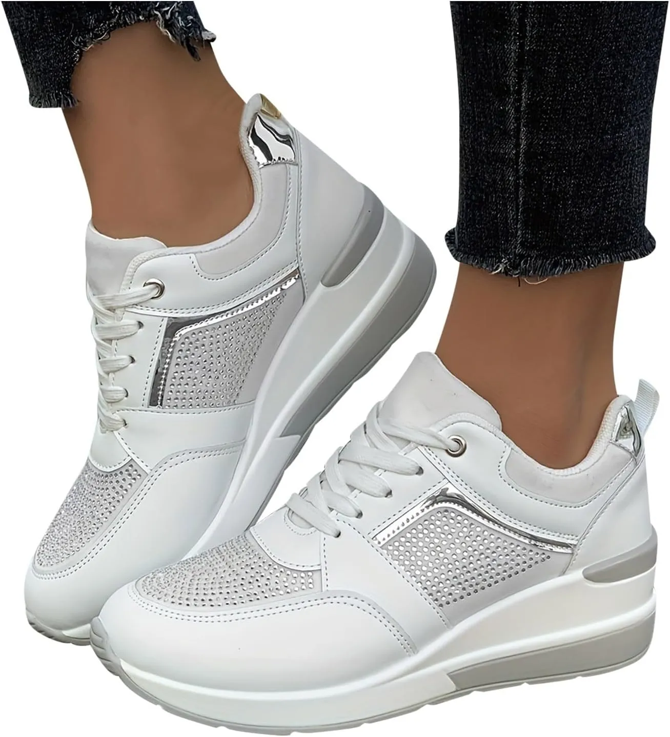 Arch Support Slip on Sneakers for Women Air Cushion Orthopedic Sneakers with Arch Support Fly Woven Mesh Shoe