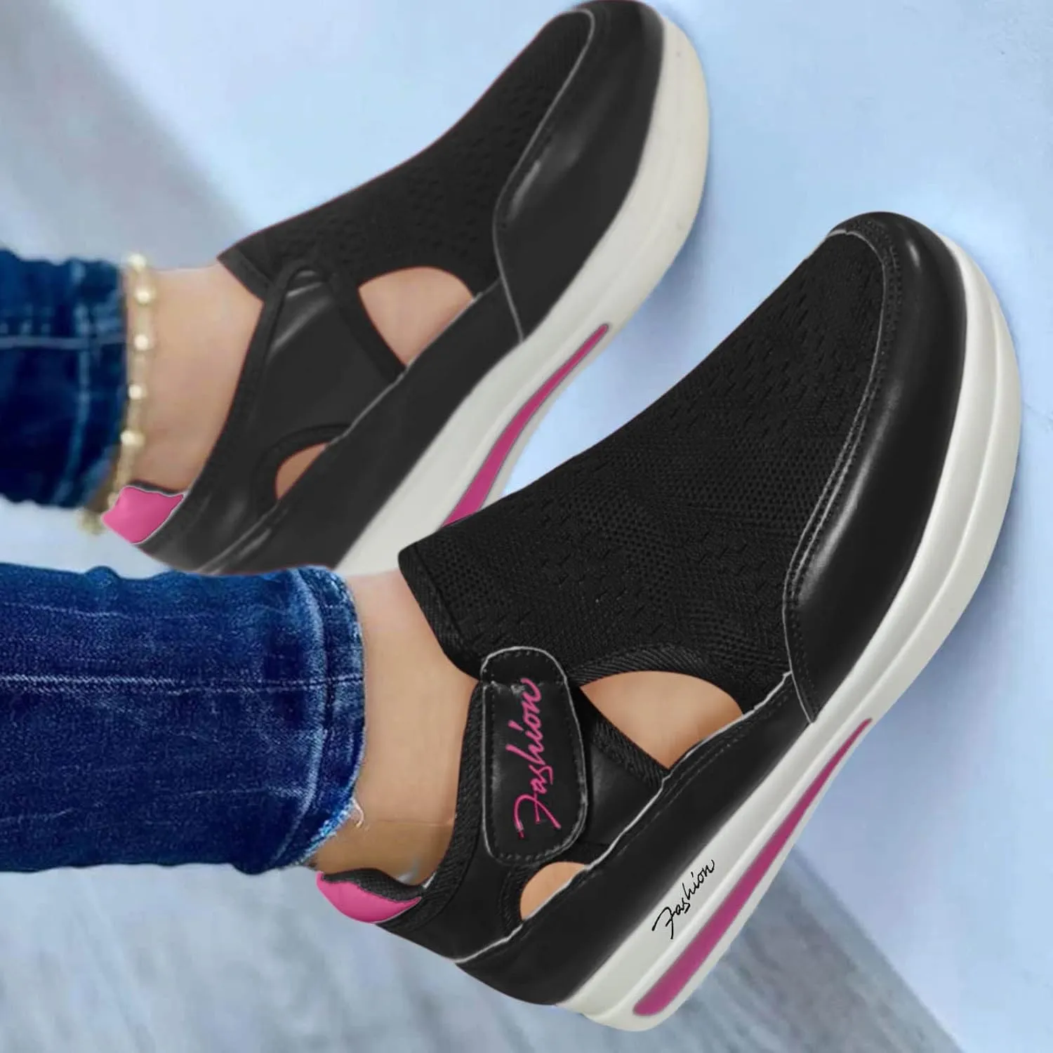 Athletic Shoes Women Shoes for Women Memory Foam Go Walk Slip on Tennis Shoes Womens Low Top Lace Up Sneakers