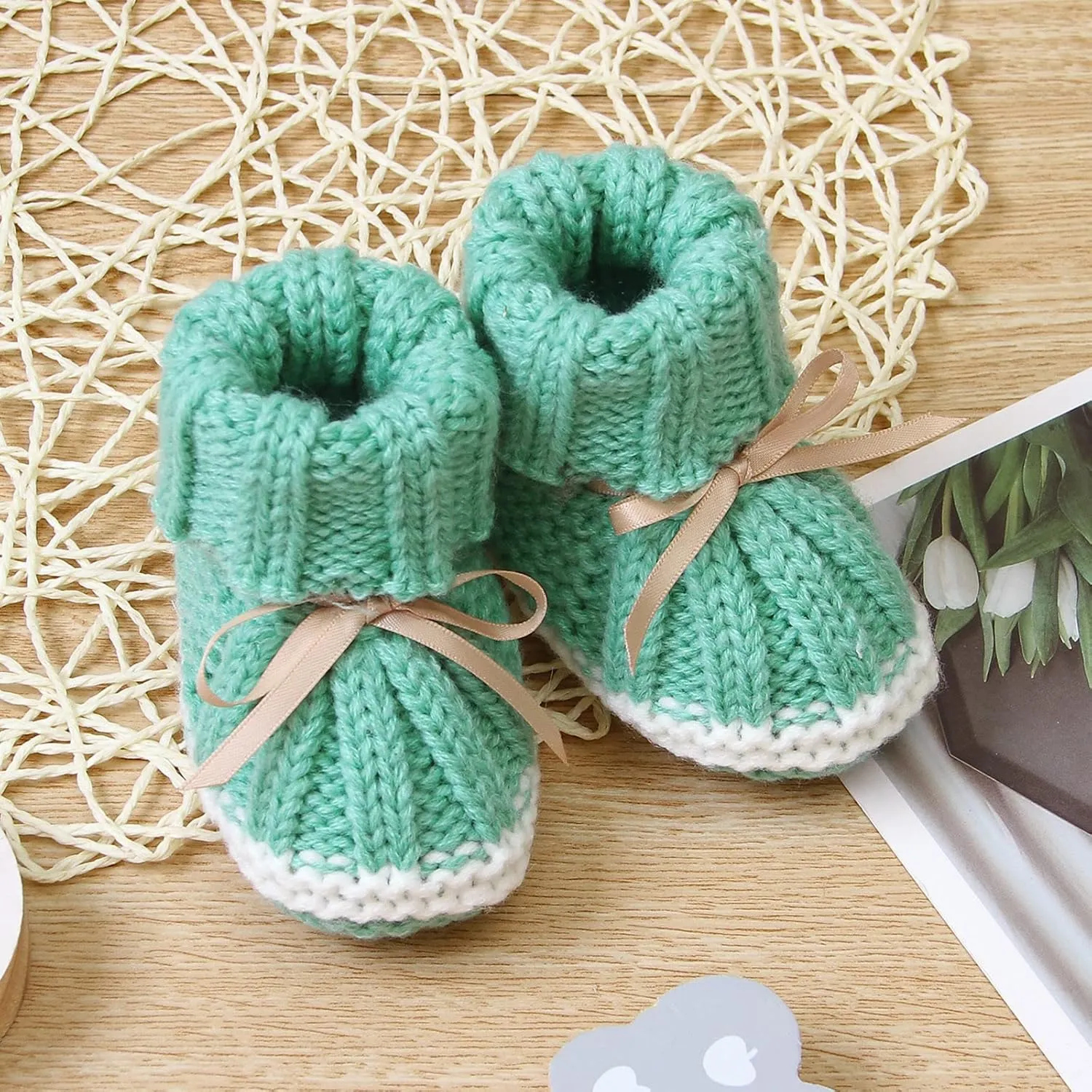 Baby Shoes Infant Baby Girls Boys Booties Warm Baby Socks Shoes Newborn Crib Shoes Baby Footwear House Shoes B