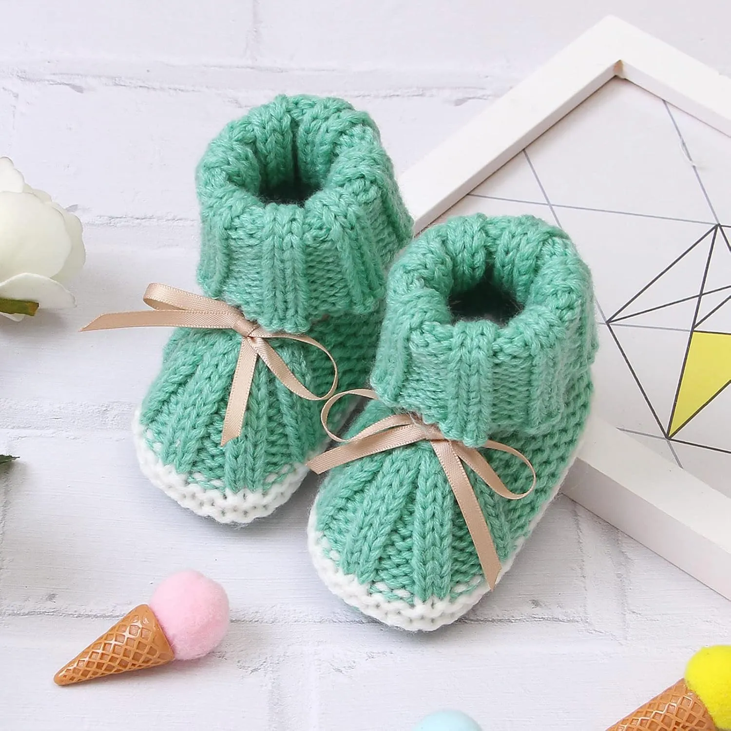 Baby Shoes Infant Baby Girls Boys Booties Warm Baby Socks Shoes Newborn Crib Shoes Baby Footwear House Shoes B