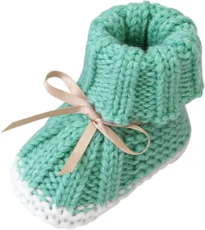 Baby Shoes Infant Baby Girls Boys Booties Warm Baby Socks Shoes Newborn Crib Shoes Baby Footwear House Shoes B