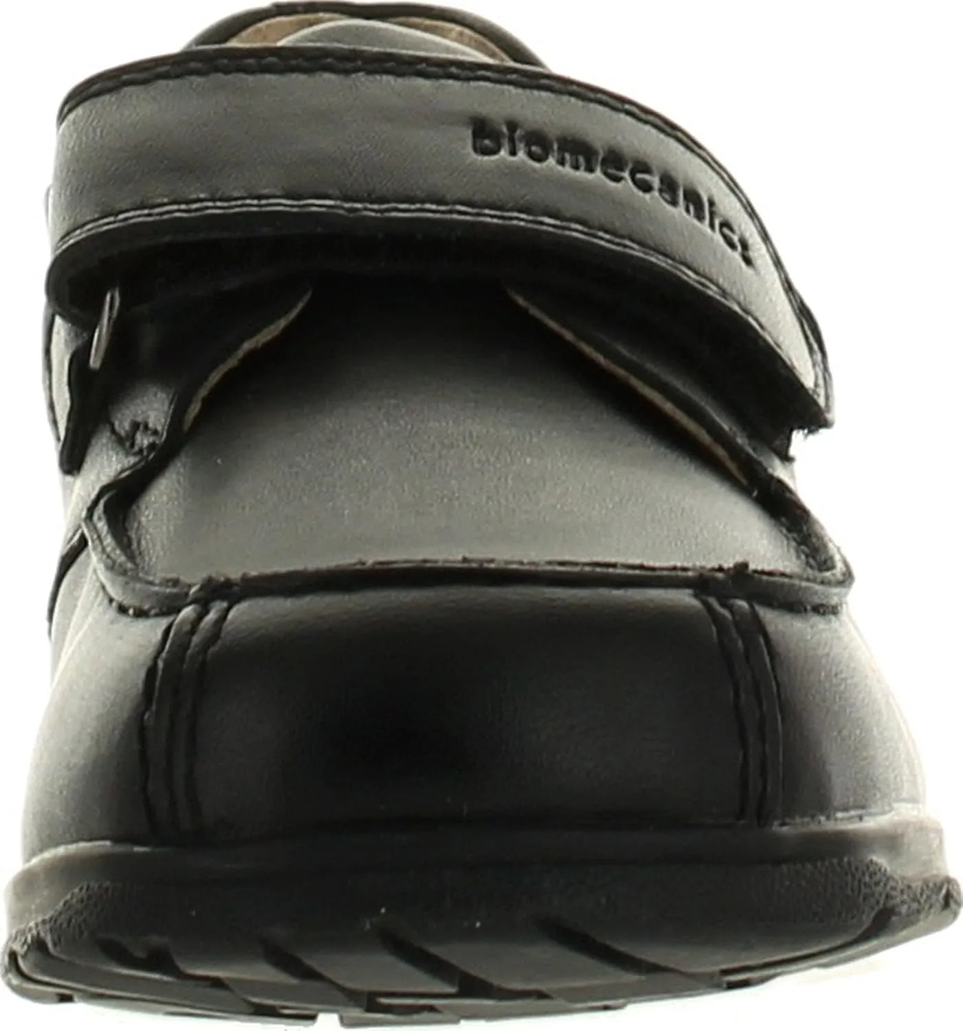 Biomecanics Boys Leather Single Strap Moccasin Dress Casual Shoes