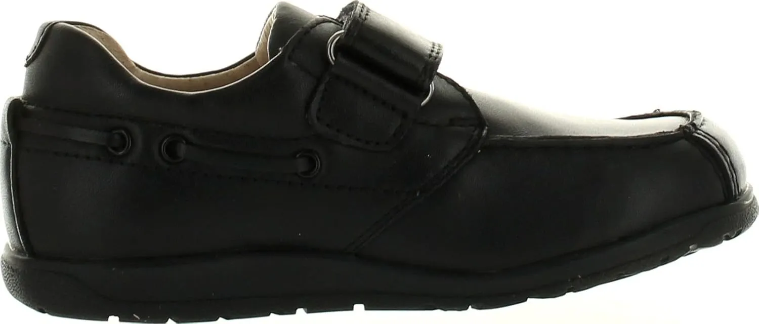 Biomecanics Boys Leather Single Strap Moccasin Dress Casual Shoes