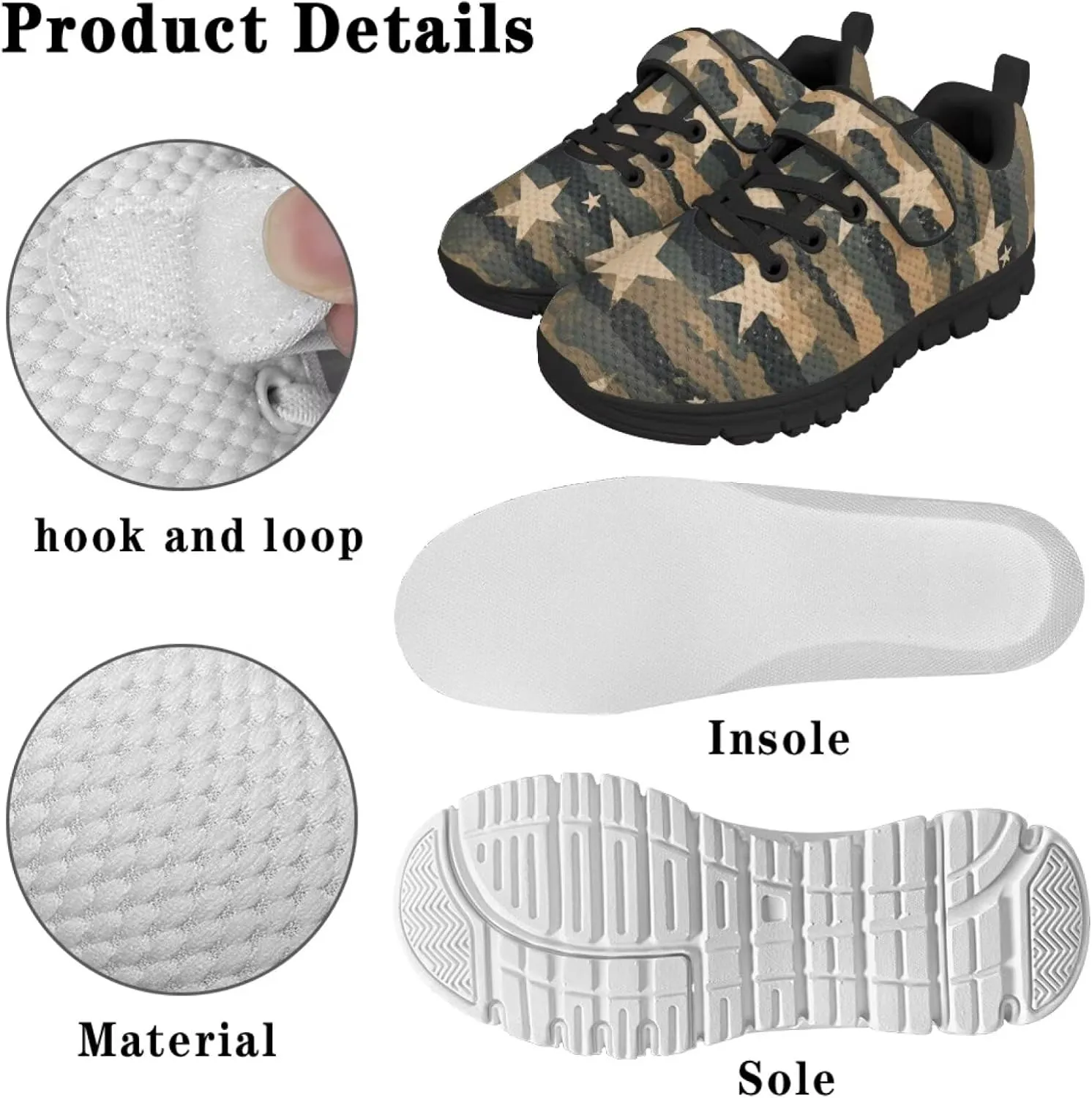 Boys Running Shoes Breathable Athletic Casual Shoes for Teen Girls