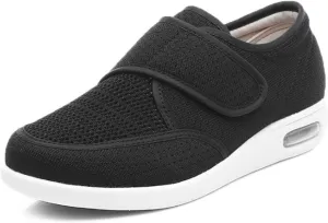 Breathable Walking, Lightweight Walking Trainers Shoes Elderly Walking Shoes Breathable Middle Aged Shoes Comfortable Lightweight Mum Shoes