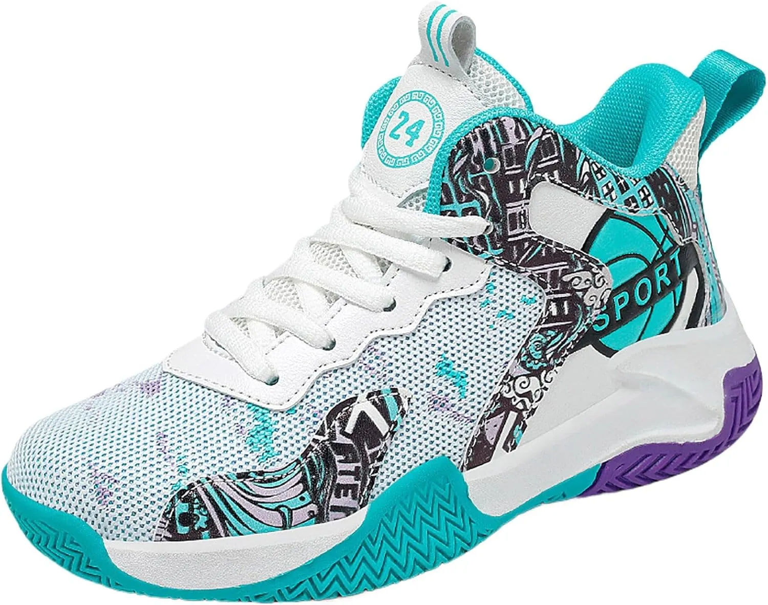 Cathalem Sneakers for Girls Boys Kids Running Tennis Walking Shoes Lightweight Breathable Sport Athletic Shoes