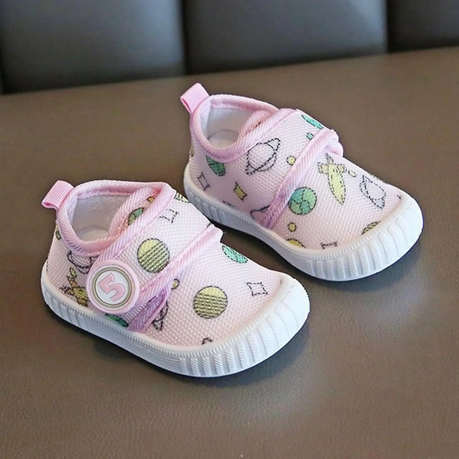 Children Shoes Fashion Breathable Casual Shoes Baby Breathable Toddler Shoes Non Slip Baby Toddler Girl Dress Shoes
