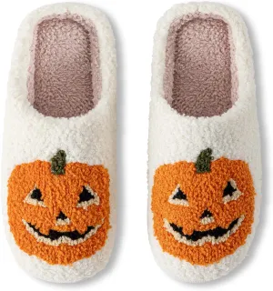Christmas Slippers For Women Soft Warm Plush Fuzzy Slippers Indoor Memory Foam Slippers Cozy Fluffy Home Slippers for Winter