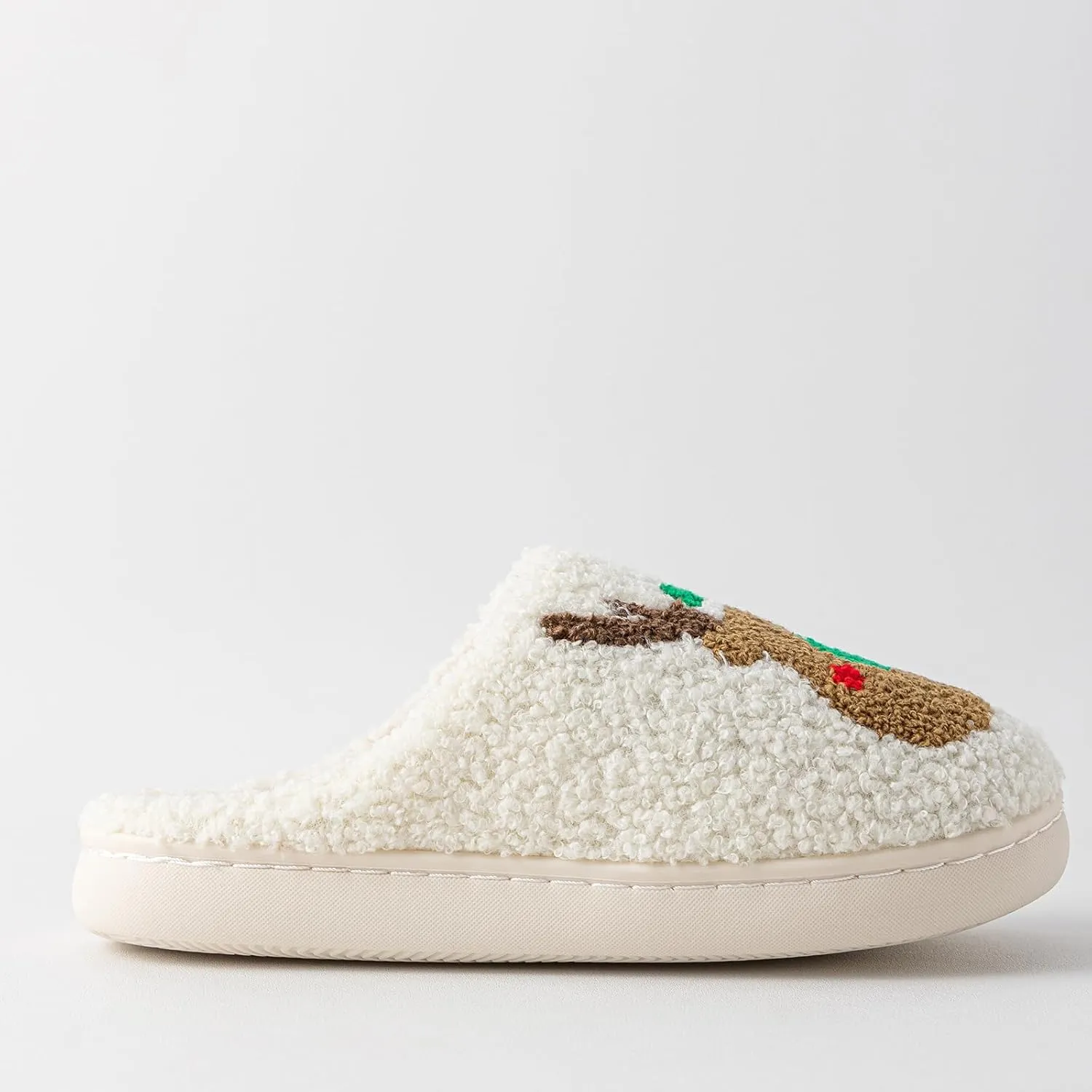Christmas Slippers For Women Soft Warm Plush Fuzzy Slippers Indoor Memory Foam Slippers Cozy Fluffy Home Slippers for Winter