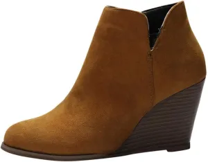 Cowboy Boots for Women Low Heel Rhinestone Ankle Booties Comfy Short Boots Chunky Block Western Shoes 52