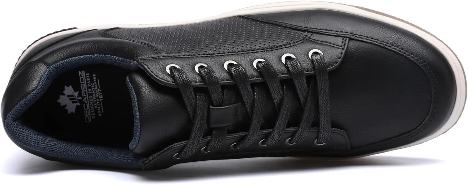 DECARSDZ Men's Sneakers Classic Retro Casual Shoes Dress Business Oxford Shoe for Men