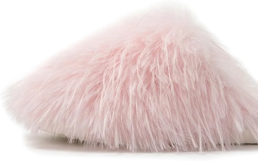 Epsion Women's Fuzzy Slippers House Slippers Cozy Fluffy Slippers Indoor Outdoor Soft Warm Slippers