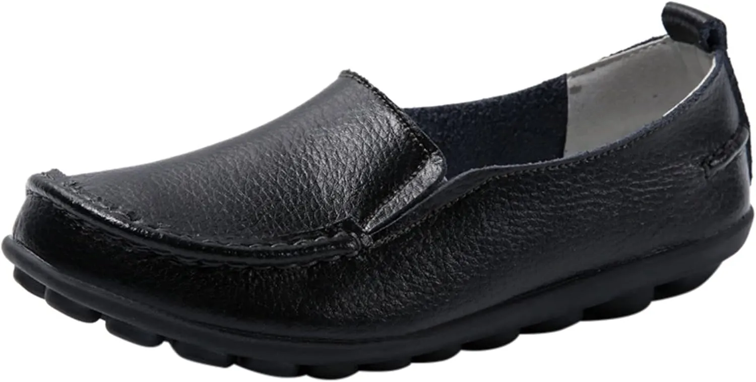 Fashion Womens Breathable Lace Up Shoes Casual Shoes Wide Width Women's Loafer