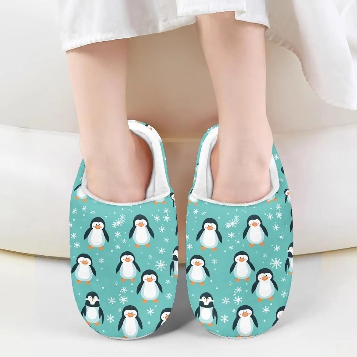 Flashideas Toddler Slippers Indoor Outdoor Anti-Skid Warm Cozy Foam Slide Soft Fuzzy Slippers