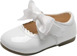 Girls Dress Shoes Anti-Scratch Leather Princess Party Shoes Schools Shoes Girls Mary Jane Ballerina Flat Shoes