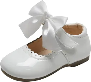 Girls Mary Jane Dress Shoes Cute Ballet ?lats Princess Flower Hook Loop Walking Sandals for Toddler/Little Kid