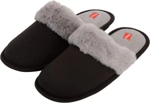 Hanes womens Comfort Cotton on Scuff With Memory Foam and Anti-skid Sole Slipper