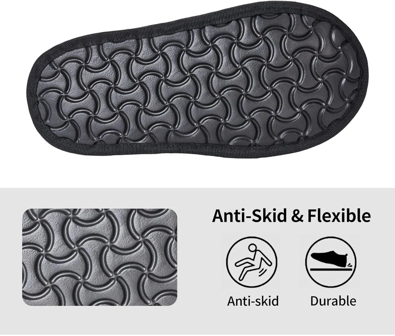 House Slippers For Women Men Indoor Slippers Non-Slip Fuzzy Slippers Dolphin Underwater Tropical Fish Pattern Winter Warm House Shoes