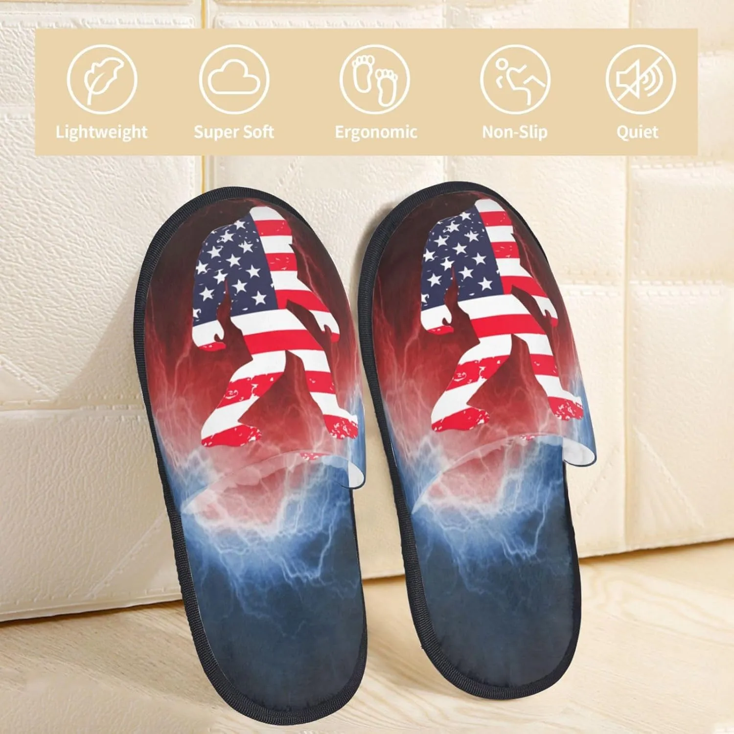 House Slippers Soft Cozy Winter For Men Women Plush Indoor Bedroom