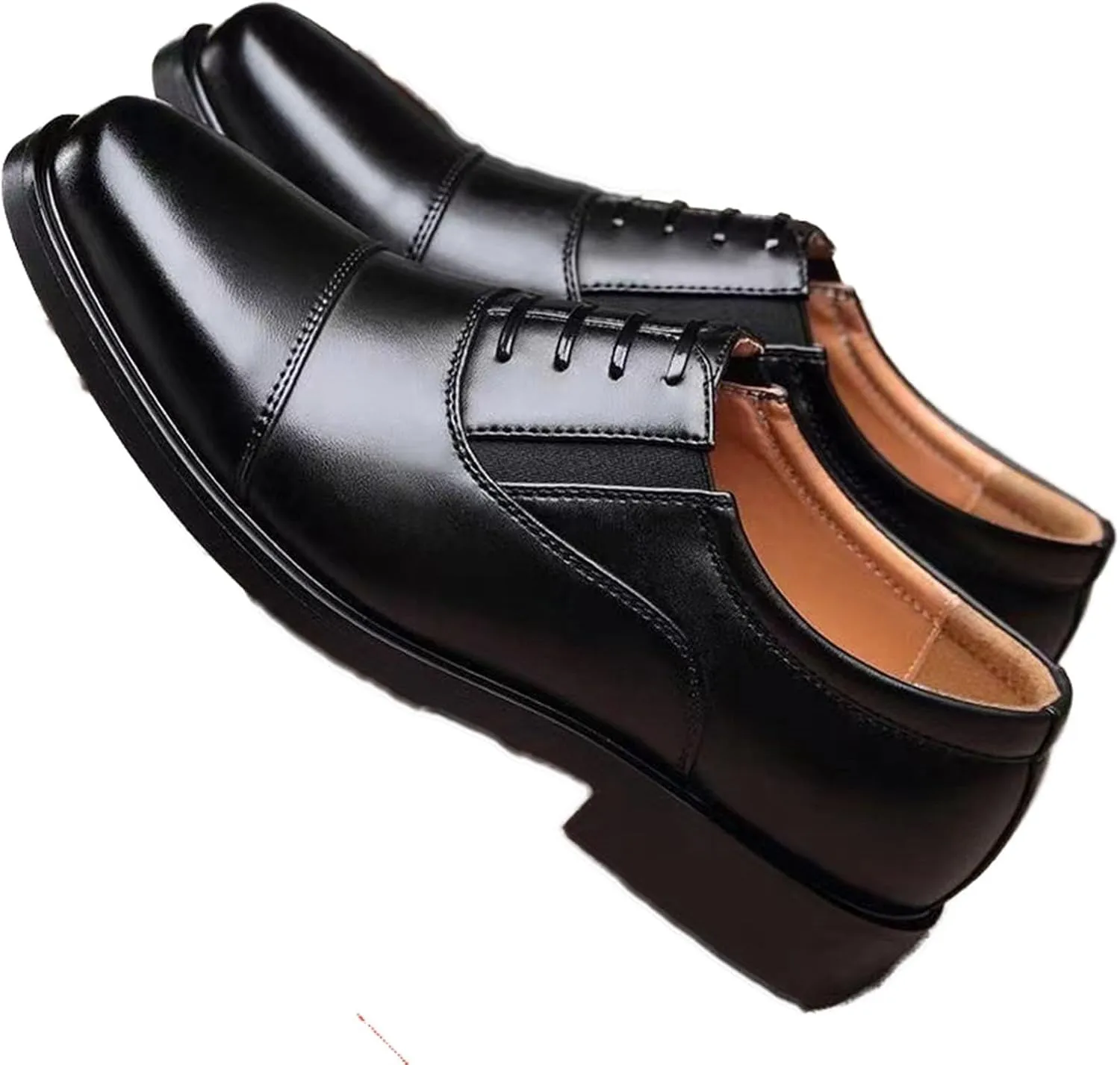 JITUUE Men's Dress Casual Shoes Leather Oxford Shoes Sneakers