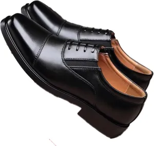 JITUUE Men's Dress Casual Shoes Leather Oxford Shoes Sneakers