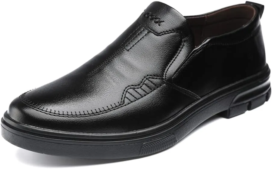 JITUUE Men's Dress Casual Shoes Leather Oxford Shoes Sneakers