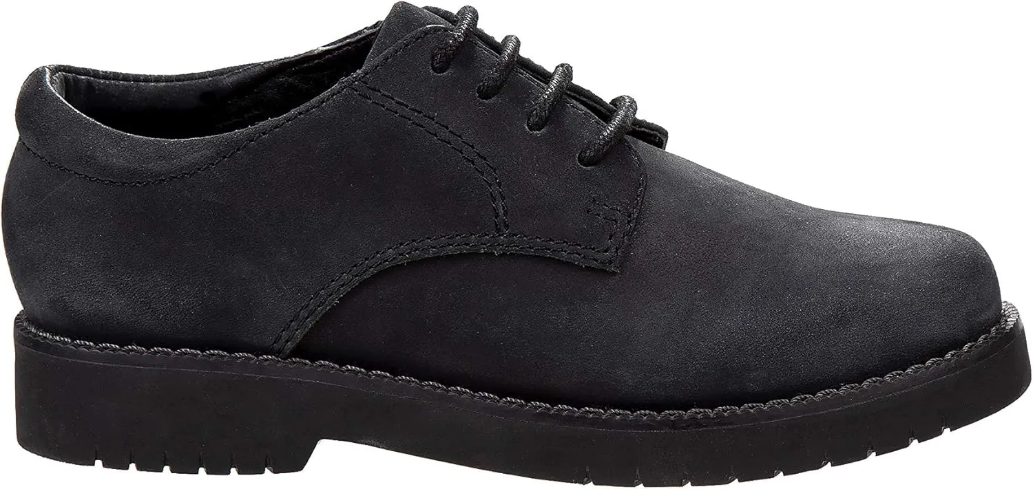 Josmo Boy's Suede Leather Uniform School Casual Shoes (Toddler-Big Kid)