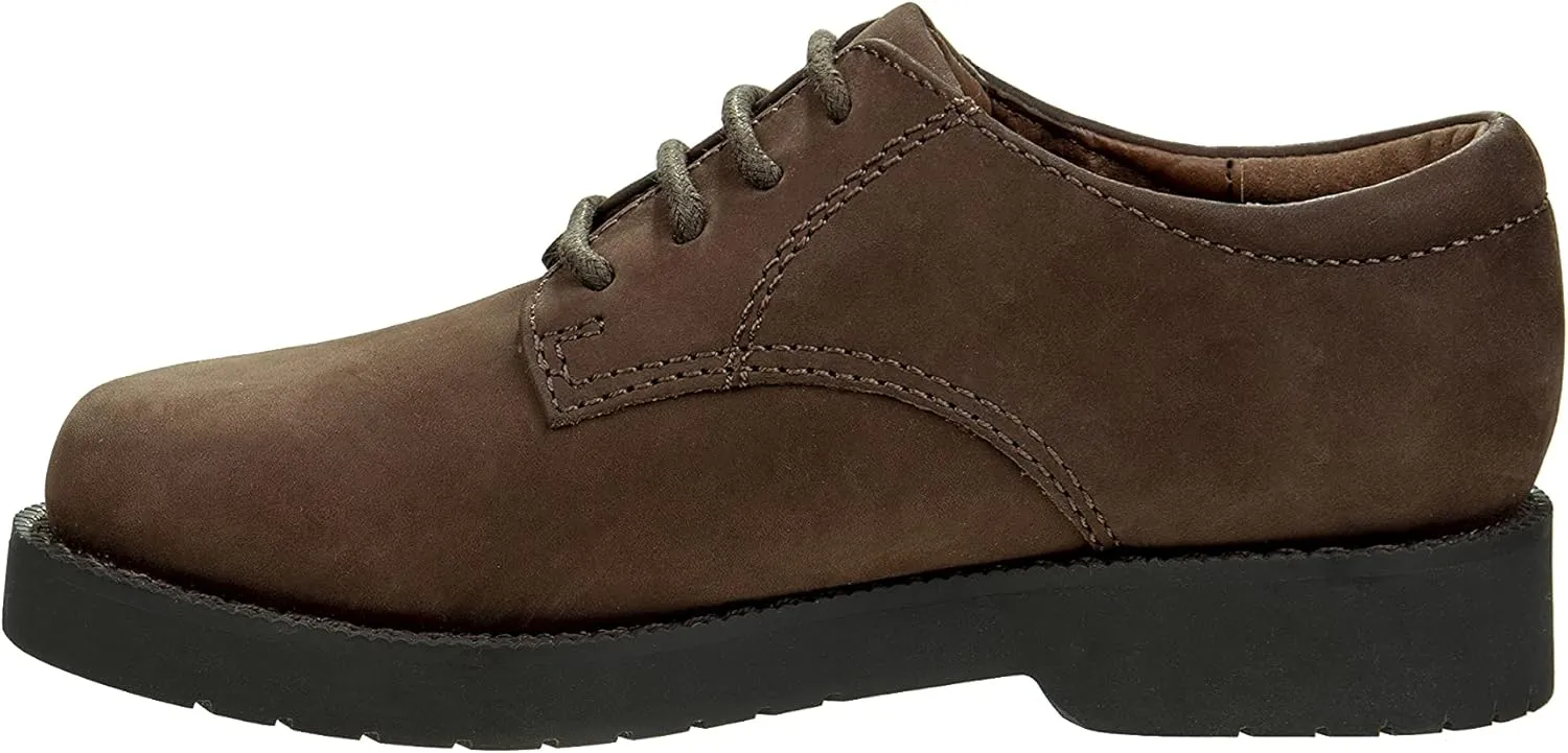 Josmo Boy's Suede Leather Uniform School Casual Shoes (Toddler-Big Kid)