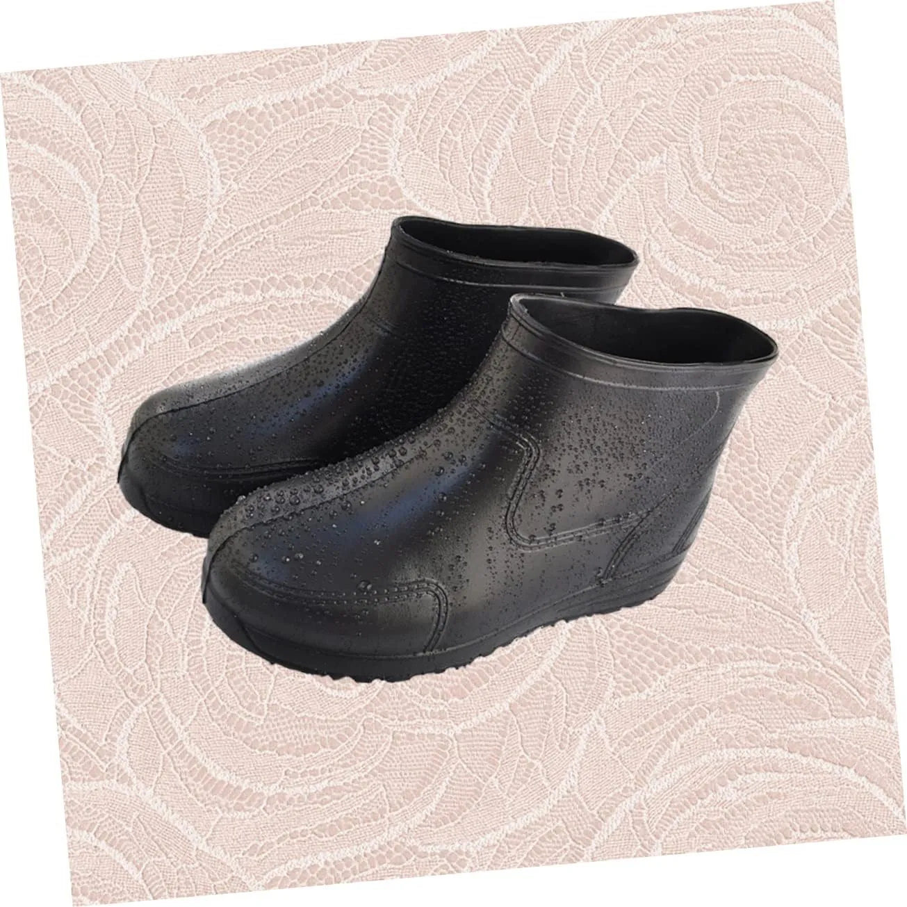 KESYOO 1 Pair short rain boots for women acid resistant boots ladies rain boots raining shoes for women short rain shoes kids rain boots Antiskid Rain Shoes child waterproof shoes ankle