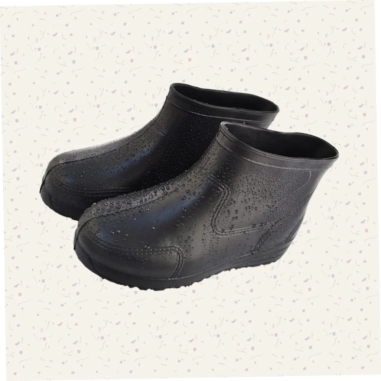 KESYOO 1 Pair short rain boots for women acid resistant boots ladies rain boots raining shoes for women short rain shoes kids rain boots Antiskid Rain Shoes child waterproof shoes ankle