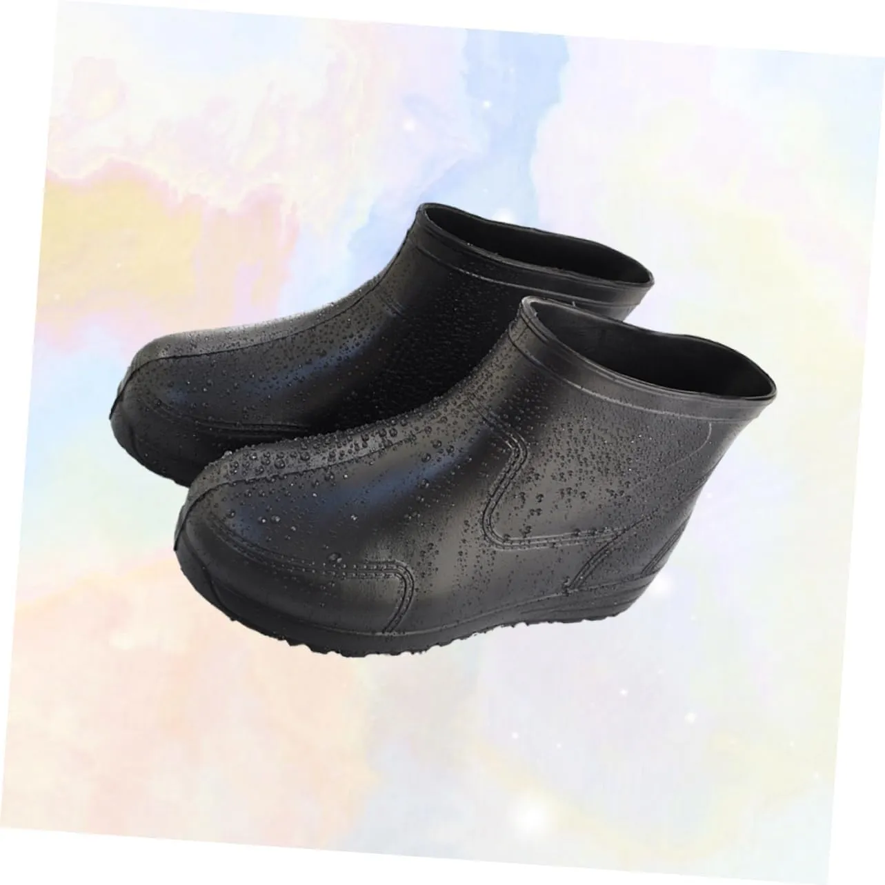 KESYOO 1 Pair short rain boots for women acid resistant boots ladies rain boots raining shoes for women short rain shoes kids rain boots Antiskid Rain Shoes child waterproof shoes ankle