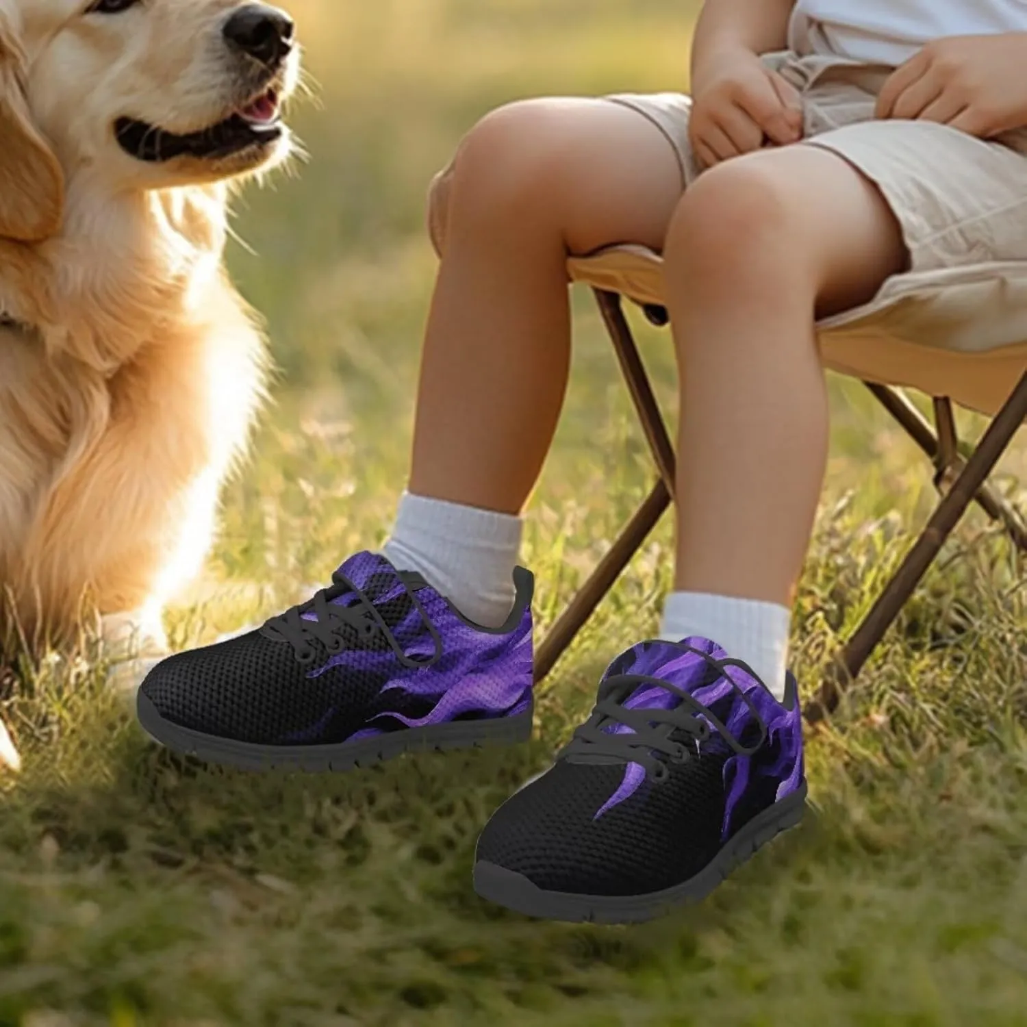 Kids Shoes for Boys Breathable Lightweight Slip on Low Top Sneakers Breathable Mesh Athletic Casual Shoes