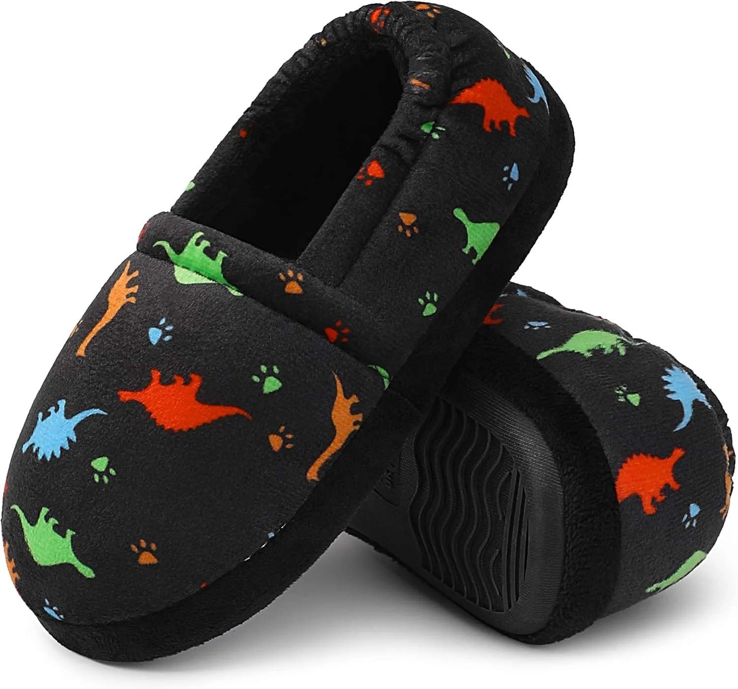 Kids Slippers Boys House shoes Anti Skid Bedroom Dinosaur