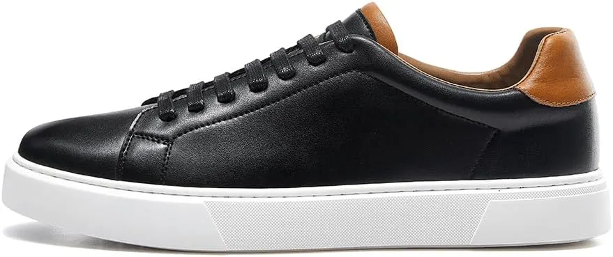 Leather Business Casual Sneakers Shoes for Men