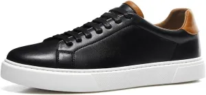 Leather Business Casual Sneakers Shoes for Men