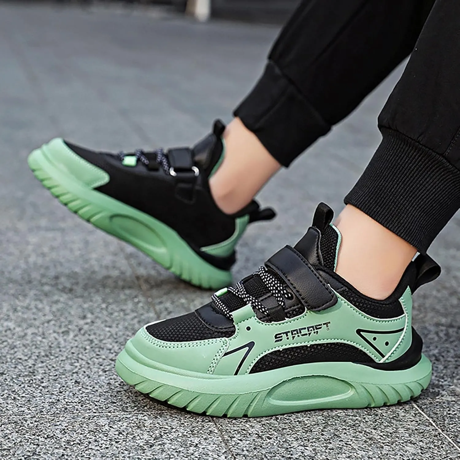 Little Kid Sneakers Boys Shoes Kids Running Lightweight Breathable Sport SneakersToddle & Breathable Walking Shoes