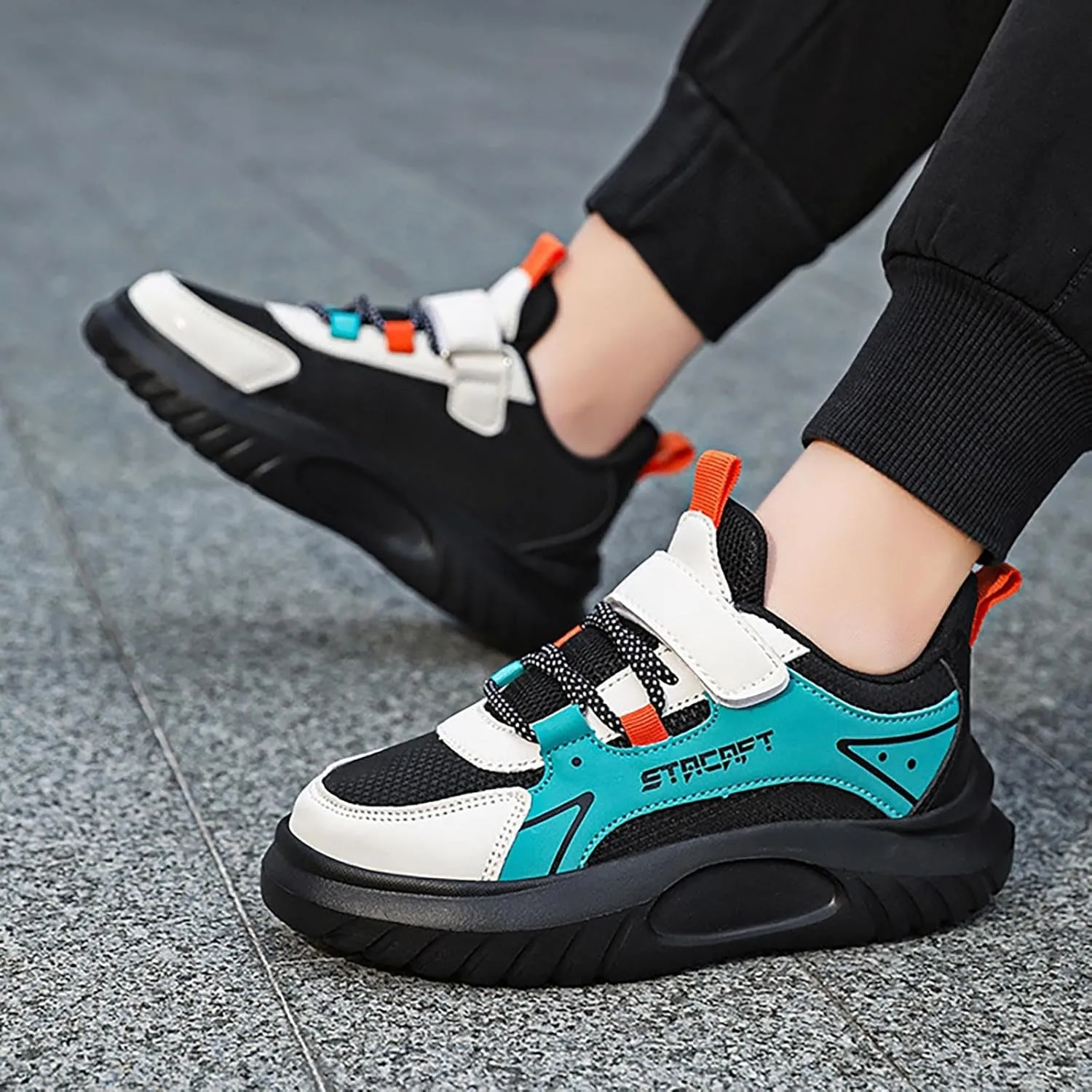 Little Kid Sneakers Boys Shoes Kids Running Lightweight Breathable Sport SneakersToddle & Breathable Walking Shoes