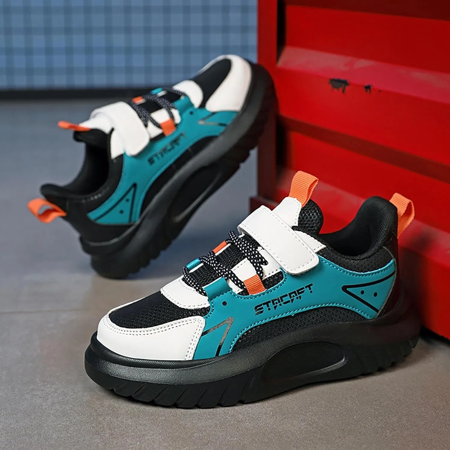 Little Kid Sneakers Boys Shoes Kids Running Lightweight Breathable Sport SneakersToddle & Breathable Walking Shoes