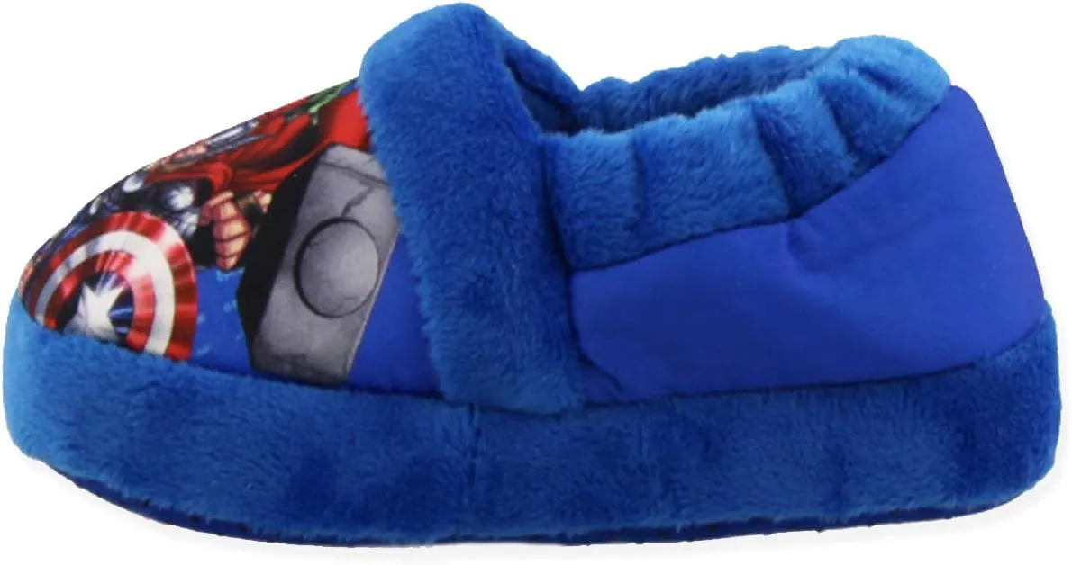 Marvel Avengers Superhero Boys Toddler Plush Aline Slippers