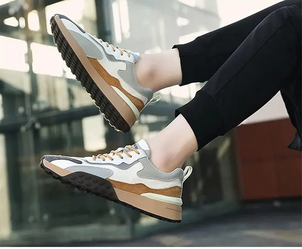 MATERUIEYES Casual Shoes Men's Shoes Breathable Heighten Sneakers