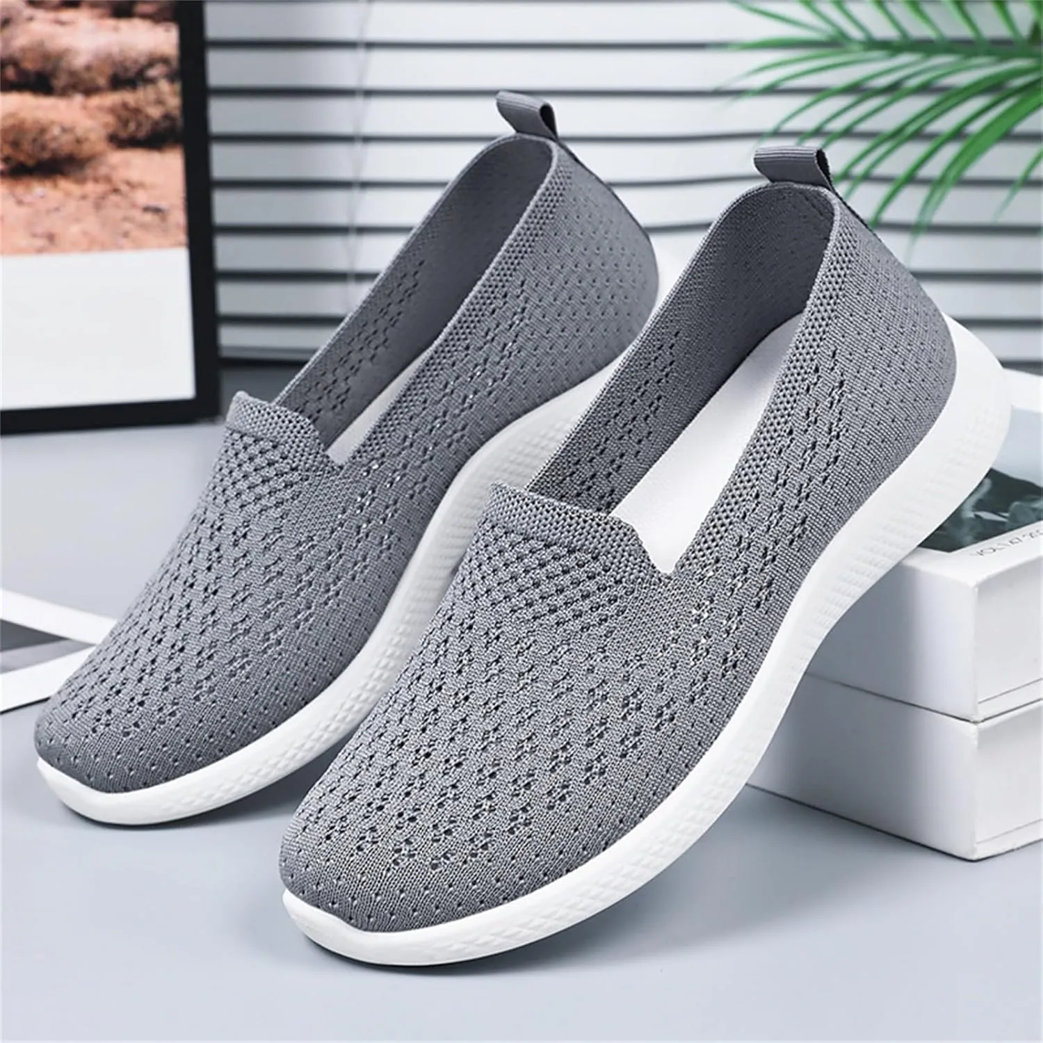 Men Fashion Dress Business Shoe Pointed Toe Floral Print Leather Lac𝐞 Up Oxfor𝐝 Sneaker L𝐨w Heel Slip On Lightweight Walking Shoes