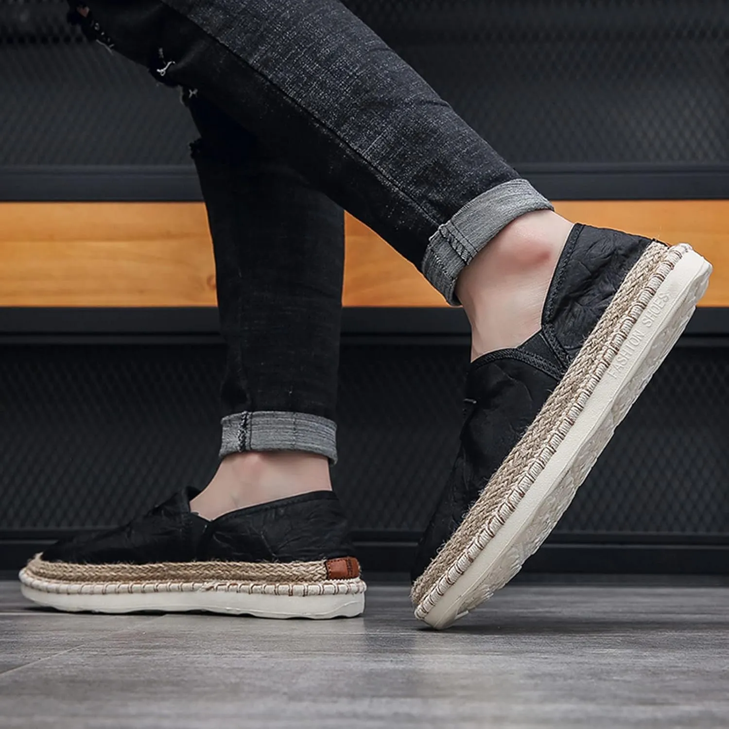 Men Low Top Breathable Casual Walking Shoes Canvas Loafer Shoes for Men Casual Men's Shoes Men Shoes