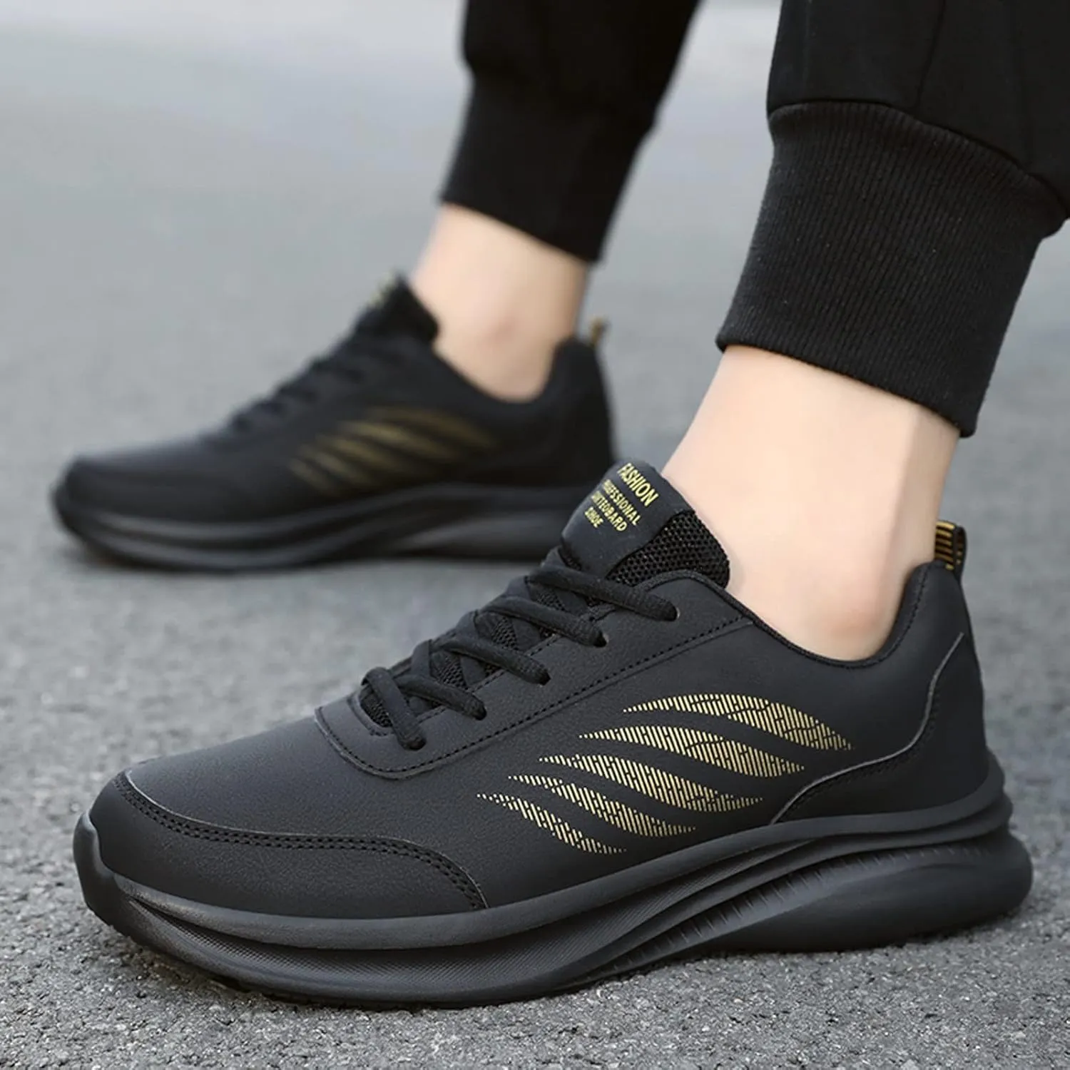 Mens Casual Shoes Soft Cushions Athletic Comfortable Running Traveling Breathable Mens Sneaker