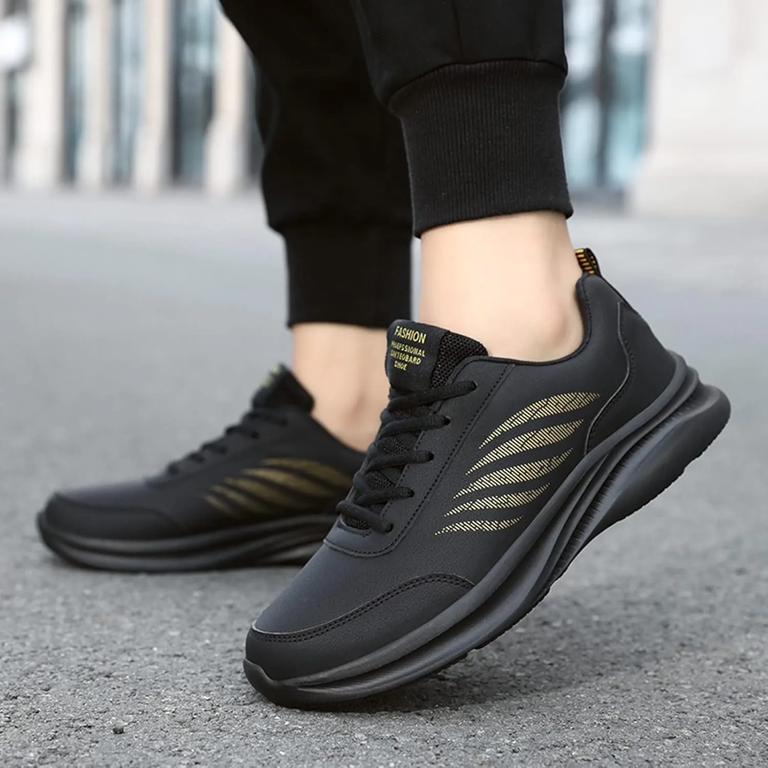 Mens Casual Shoes Soft Cushions Athletic Comfortable Running Traveling Breathable Mens Sneaker