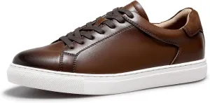 Men's Classic Sneakers Breathable Leather Oxford Casual Shoe